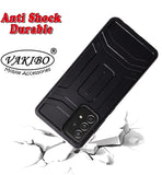 VAKIBO Moarmoz Shock Proof Black Coloured Soft TPU Back Cover Case Suitable for Samsung Galaxy A52