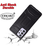 VAKIBO Moarmoz Shock Proof Black Coloured Soft TPU Back Cover Case Suitable for Samsung Galaxy A72