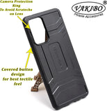 VAKIBO Moarmoz Shock Proof Black Coloured Soft TPU Back Cover Case Suitable for Samsung Galaxy A52S 5G