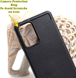 VAKIBO Dotted Design Black Coloured Soft TPU Back Cover Case Suitable for Samsung Galaxy A72