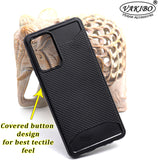 VAKIBO Dotted Design Black Coloured Soft TPU Back Cover Case Suitable for Samsung Galaxy A72