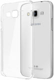 VAKIBO Super Premium Soft TPU Transparent Case With Dustplug,Side Grip,Corner Protection,lanyard Cuts,Camera Protection Suitable for Samsung J7