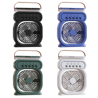 Portable Air Cooling Misting Fan with 5 Hole SprayD3(24x7.5x17cm)(Assorted colour)