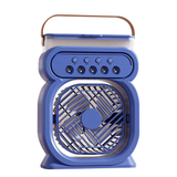 Portable Air Cooling Misting Fan with 5 Hole SprayD3(24x7.5x17cm)(Assorted colour)