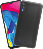 VAKIBO Paper Slim Black Coloured Plastic Back Cover Case Ultra thin slim Suitable for Samsung Galaxy M10