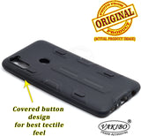 VAKIBO Black Coloured Back Cover Case Suitable for Samsung Galaxy M21