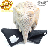 VAKIBO Nilkin Strong Shockproof Case Black Coloured Soft TPU Rubber Back Cover Case With Camera Protection Suitable for Samsung Galaxy M32 4G