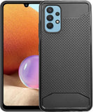 VAKIBO Dotted Design Black Coloured Soft TPU Back Cover Case Suitable for Samsung Galaxy A32 4G