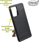 VAKIBO Dotted Design Black Coloured Soft TPU Back Cover Case Suitable for Samsung Galaxy A52 5G