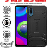VAKIBO Moarmoz Shock Proof Black Coloured Soft TPU Back Cover Case Suitable for Samsung Galaxy M02