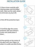 Super Premium Quality Tempered Glass Screen Guard Protector With Black Border Suitable For Oppo A74