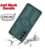 VAKIBO Strong Back Cover Green Coloured Soft TPU Back Cover Case With Camera protection Ring Suitable for Samsung Galaxy S30