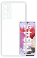 VAKIBO Premium Clear 1.5MM Thick Transparent Soft TPU Rubber Back Cover Case With Camera Protection Suitable for Samsung F34 5G