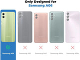 VAKIBO Premium Clear 1.5MM Thick Transparent Soft TPU Rubber Back Cover Case With Camera Protection Suitable for Samsung Galaxy A06