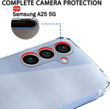 VAKIBO Premium Clear 1.5MM Thick Transparent Soft TPU Rubber Back Cover Case With Camera Protection Suitable for Samsung Galaxy A25