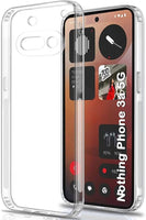 VAKIBO Premium Clear 1.5MM Thick Transparent Soft TPU Rubber Back Cover Case With Camera Protection Suitable for Nothing Phone 3A