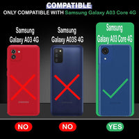 VAKIBO Premium Clear 1.5MM Thick Transparent Soft TPU Rubber Back Cover Case With Camera Protection Suitable for Samsung Galaxy A03 Core
