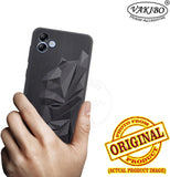 VAKIBO Bat Man 3D Mask Design Black Coloured Soft TPU Back Cover Case With Camera Protection Ring Suitable for Samsung Galaxy M04