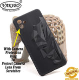 VAKIBO Bat Man 3D Mask Design Black Coloured Soft TPU Back Cover Case With Camera Protection Ring Suitable for Samsung Galaxy M04