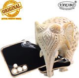 VAKIBO Golden Chrome Border Black Coloured Soft TPU Back Cover Case With Camera Protection Suitable for Samsung Galaxy A04s