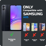 VAKIBO Premium Clear 2MM Thick Transparent Soft TPU Rubber Back Cover Case With Camera Protection Suitable for Samsung Galaxy A05