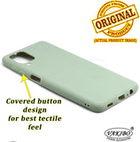 VAKIBO 1.2 MM Thick Pista Green Coloured Soft TPU Rubber Back Cover Case With Camera Protection Ring Suitable for Samsung Galaxy M12