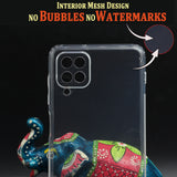 VAKIBO Premium Clear 1.5MM Thick Transparent Soft TPU Rubber Back Cover Case With Camera Protection Suitable for Samsung Galaxy A12