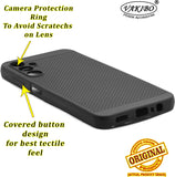 VAKIBO Dotted Design Black Coloured Soft TPU Back Cover Case Suitable for Samsung Galaxy A14 4G