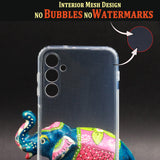 VAKIBO Premium Clear 1.5MM Thick Transparent Soft TPU Rubber Back Cover Case With Camera Protection Suitable for Samsung Galaxy A14 4G