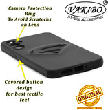 VAKIBO Super man Logo Black Coloured Soft TPU Rubber Back Cover Case Suitable for Samsung Galaxy A14 4G