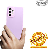VAKIBO Matte 1.5 MM Thick With Camera Protection Purple Coloured Soft TPU Rubber Back Cover Case Suitable for Samsung Galaxy A73