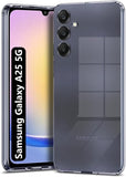 VAKIBO Premium Clear 2MM Thick Transparent Soft TPU Rubber Back Cover Case With Camera Protection Suitable for Samsung Galaxy A25 5G Ultra