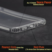 VAKIBO Premium Clear 1.5MM Thick Transparent Soft TPU Rubber Back Cover Case With Camera Protection Suitable for Samsung Galaxy A33