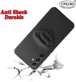 VAKIBO Black Coloured Back Cover Case Suitable for Samsung Galaxy A34 5G