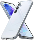 VAKIBO Premium Clear 2MM Thick Transparent Soft TPU Rubber Back Cover Case With Camera Protection Suitable for Samsung Galaxy M55S