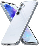 VAKIBO Premium Clear 2MM Thick Transparent Soft TPU Rubber Back Cover Case With Camera Protection Suitable for Samsung Galaxy A55 5G