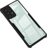 VAKIBO Super Premium Black Border Transparent Case With Corner Protection & Camera Protection Suitable for Samsung A73 5G