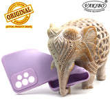 VAKIBO Matte 1.5 MM Thick With Camera Protection Purple Coloured Soft TPU Rubber Back Cover Case Suitable for Samsung Galaxy A73