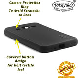 VAKIBO Dotted Black Coloured Made with Silicon Rubber TPU Back Cover Case Suitable for Samsung Galaxy J2