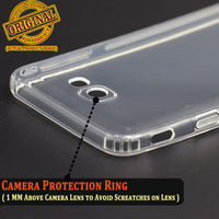 VAKIBO Premium Clear 1.5MM Thick Transparent Soft TPU Rubber Back Cover Case With Camera Protection Suitable for Samsung Galaxy J7 Prime