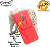 VAKIBO Iron Man 3D Mask Design Red Coloured Soft TPU Back Cover Case With Camera Protection Ring Suitable for Samsung Galaxy J8