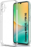 VAKIBO Premium Clear 1.5MM Thick Transparent Soft TPU Rubber Back Cover Case With Camera Protection Suitable for Samsung Galaxy F06 5G