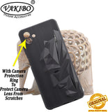 VAKIBO Bat Man 3D Mask Design Black Coloured Soft TPU Back Cover Case With Camera Protection Ring Suitable for Samsung Galaxy M13