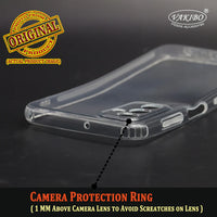 VAKIBO Premium Clear 1.5MM Thick Transparent Soft TPU Rubber Back Cover Case With Camera Protection Suitable for Samsung F23 5G
