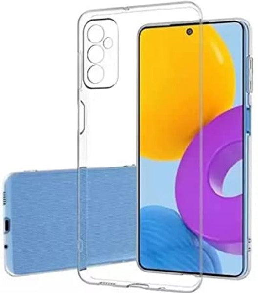 VAKIBO Super Premium Soft TPU Transparent Case With Dustplug,Side Grip,Corner Protection,lanyard Cuts,Camera Protection Suitable for Samsung F13 4G