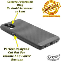 VAKIBO Dotted Design Black Coloured Soft TPU Back Cover Case Suitable for Samsung Galaxy M32 5G
