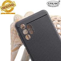 VAKIBO Dotted Design Black Coloured Soft TPU Back Cover Case Suitable for Samsung Galaxy M32 5G