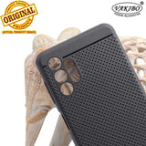 VAKIBO Dotted Design Black Coloured Soft TPU Back Cover Case Suitable for Samsung Galaxy M32 5G