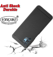 VAKIBO Dotted Design Black Coloured Soft TPU Back Cover Case Suitable for Samsung Galaxy M32 5G
