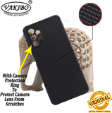 VAKIBO Dotted Black Coloured Made with Silicon Rubber TPU Back Cover Case Suitable for Samsung Galaxy M32 5G